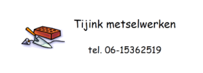 Tijink Metselwerken